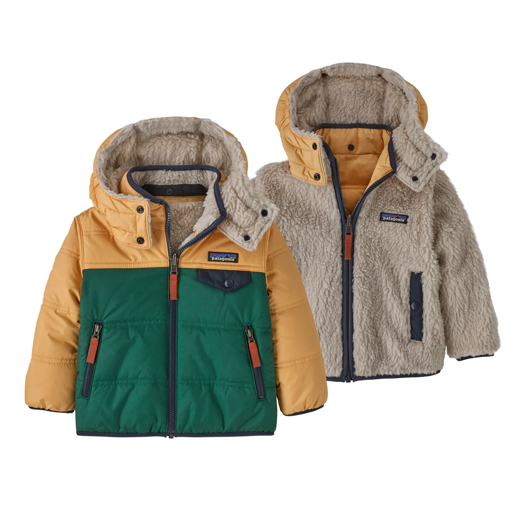 Patagonia Baby Reversible Tribbles Hoody - Image 5