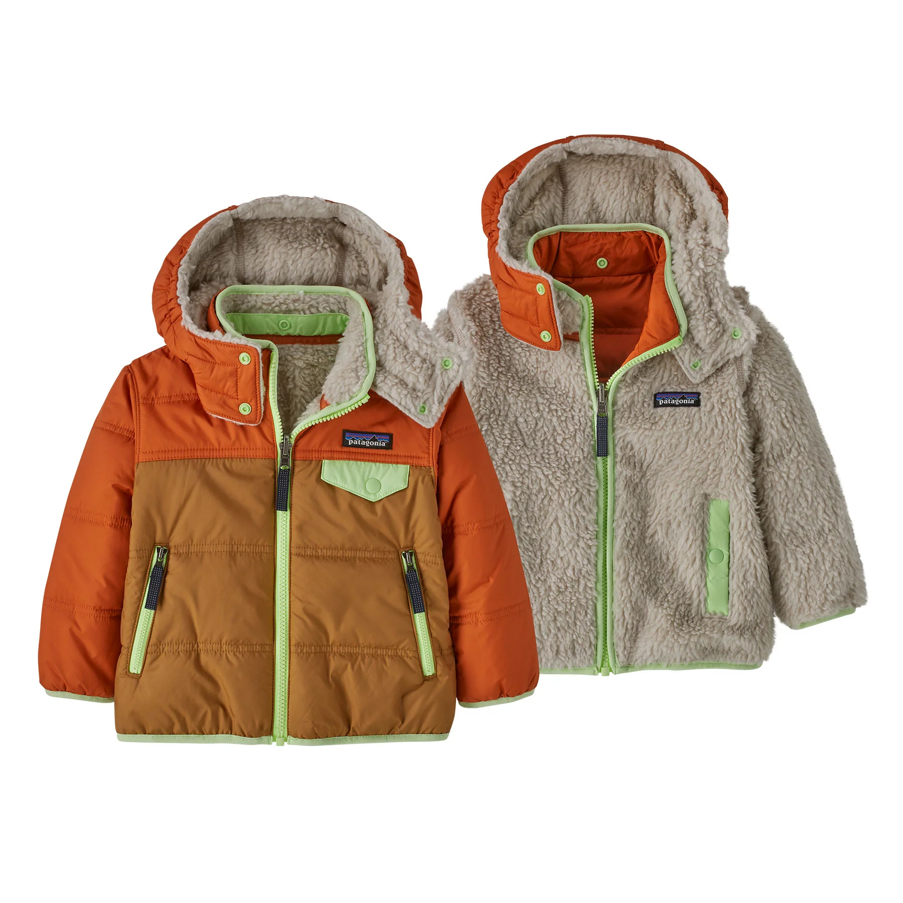 Patagonia Baby Reversible Tribbles Hoody - Image 8