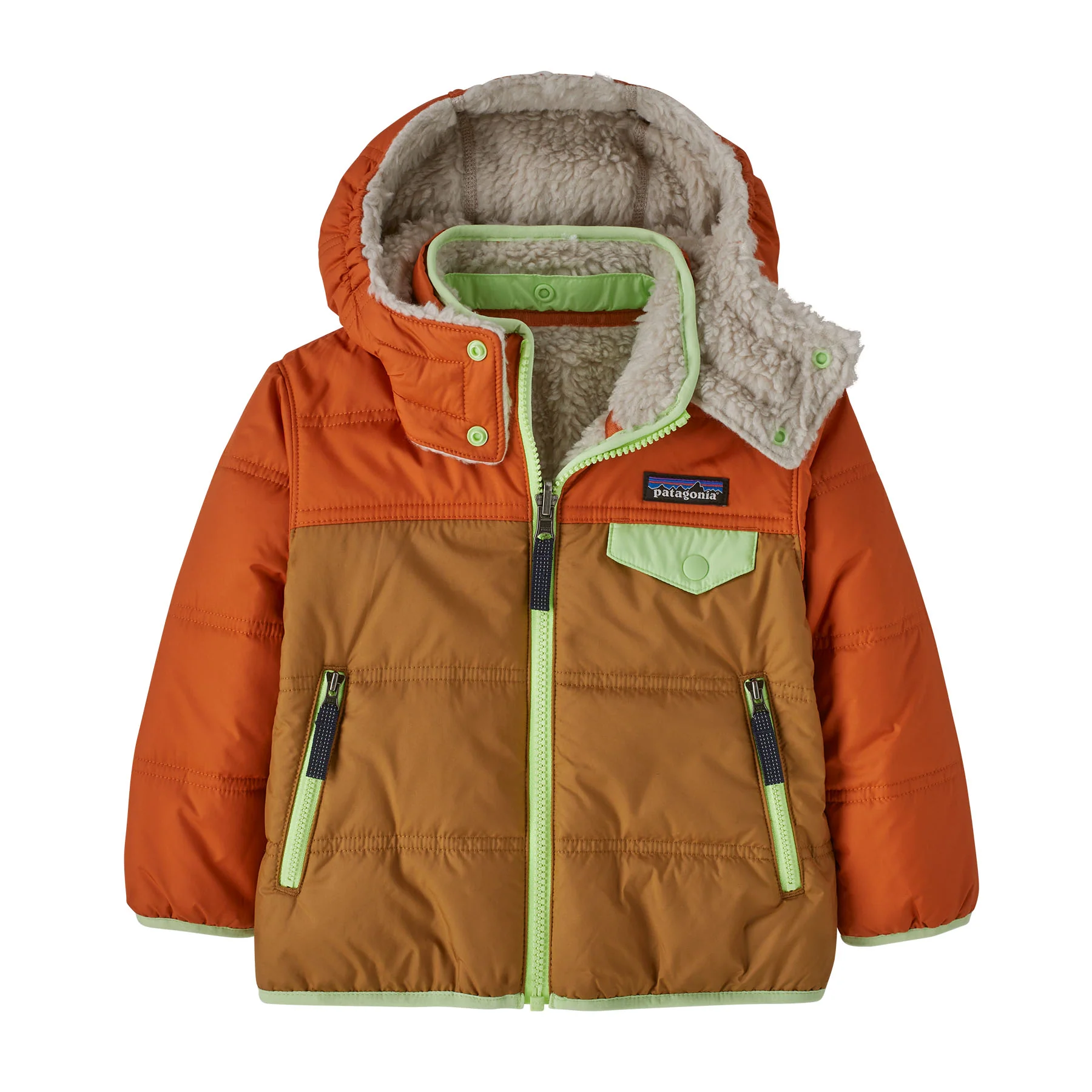 Patagonia Baby Reversible Tribbles Hoody - Image 9