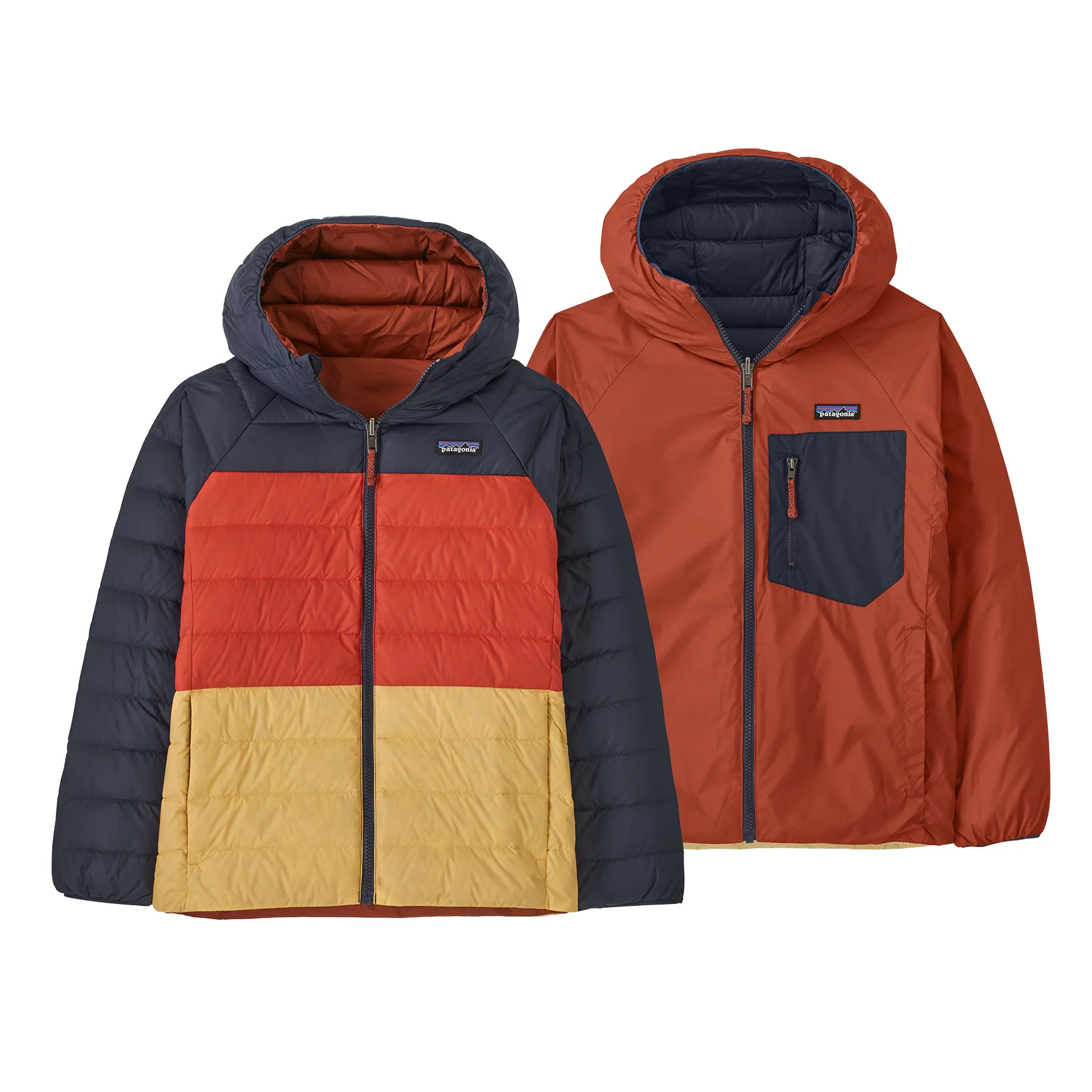 Patagonia Kids' Reversible Down Sweater™ Hoody - Image 4
